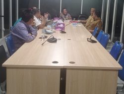 Suasana perampungan pembahasan pansus ranperda retribusi di Ruan Dulohupa DPRD Kabupaten Gorontalo, Senin (22/8/2022). (Foto:Ist)
