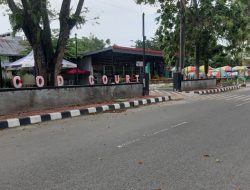 Sitasi terkini lapak di Foodcourt yang mana retribusi harus tegas. (Foto: Nusantara1)