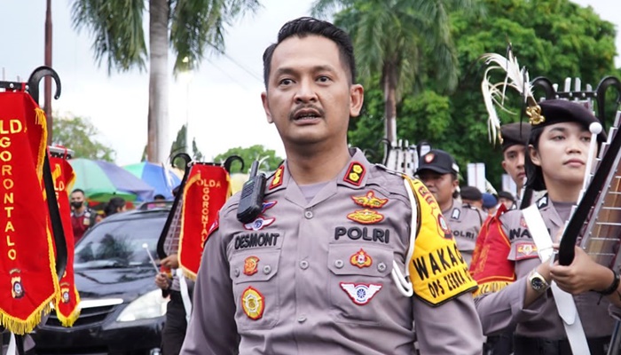 Polda 5 AKBP Desmont Harjendro Kabid Humas Polda Gorontalo kini resmi dijabat oleh AKBP Desmont Harjendro A.P, S.I.K., M.T