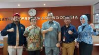 PWI Pusat dan KIP RI menjalin dan memantapkan kerja sama terutama bidang informasi. [foto: ist]