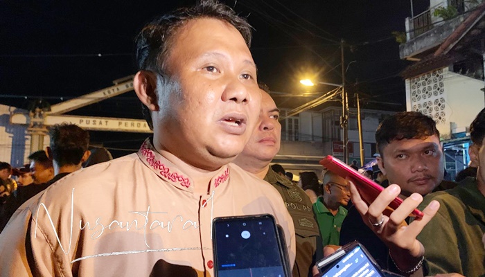 Plt. Kepala Dinas Perdagangan dan Perindustrian Kota Gorontalo, Haryono Suronoto. [foto:fikar buntuan/nusantara1]