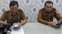 Wakil Direktur, Pelayanan, Diklat dan Keperawatan, Rumah Sakit Aloei Saboe, dr. Boby Harun Oko, saat memberikan keterangan kepada awak media, Senin 26 Mei 2025
