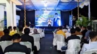 Anggota DPRD Provinsi Gorontalo, Moh. Abd. Ghalieb I. Lahidjun saat reses, Rabu 25 Juni 2025, malam. [foto:juna/nusantara1]