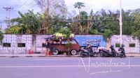Otokopi di Jalan Andalas Kota Gorontalo. [foto:juna/nusantara1]