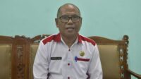 Kepala Dinas Dukcapil Kota Gorontalo, Yusrianto Kadir saat ditemui di ruang kerjanya, Kamis 7 Agustus 2025. [foto:fikar/nusantara1].