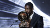 Bintang PSG, Ousmane Dembele meraih Ballon d’Or 2025. [foto:ist/cnbc]