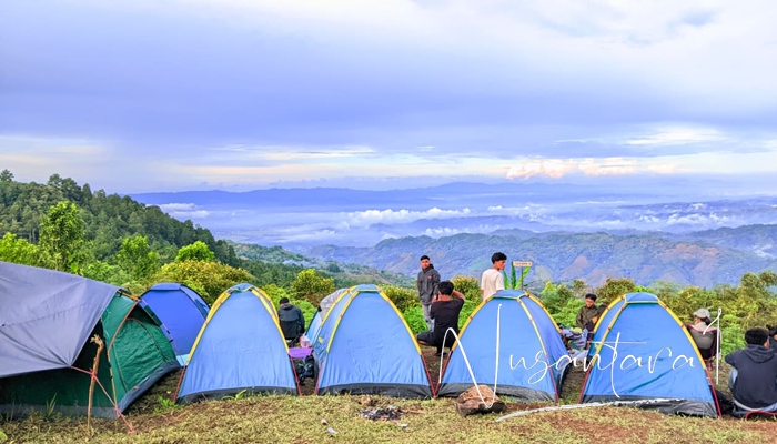Puncak Lestari, Desa Tapaluluo Kecamatan Telaga Biru. [foto:juna/nusantara1]