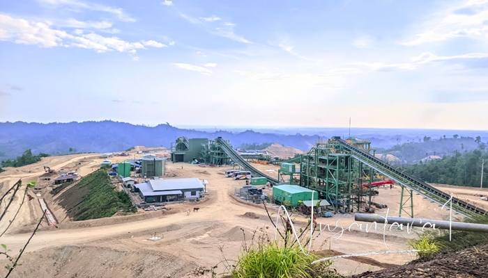 Lokasi pertambangan PT Pani Gold Project yang diyakini oleh Pasus mematuhi Amdal. [foto:juna/nusantara1]