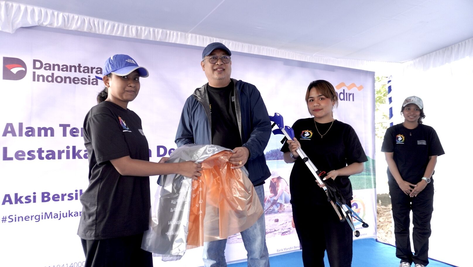 Kegiatan Aksi Bersih Mandiri di Gorontalo, Sabtu, 25 Oktober 2025. [foto: ist/mandiri]