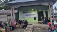 Penyalaan perdana listrik di Desa Tangga Barito, Boalemo oleh PLN. [foto:ist/humas pln]