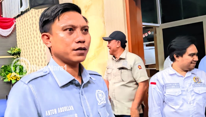 Anggota DPRD Kabupaten Gorontalo dari fraksi PDI Perjuangan, Anton Abdullah. [foto:juna/nusantara1]
