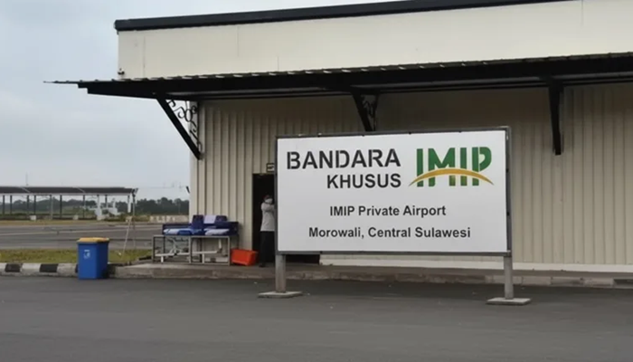 Bandara IMIP Morowali dinilai beroperasi tanpa pengawasan negara / nusantara1.id