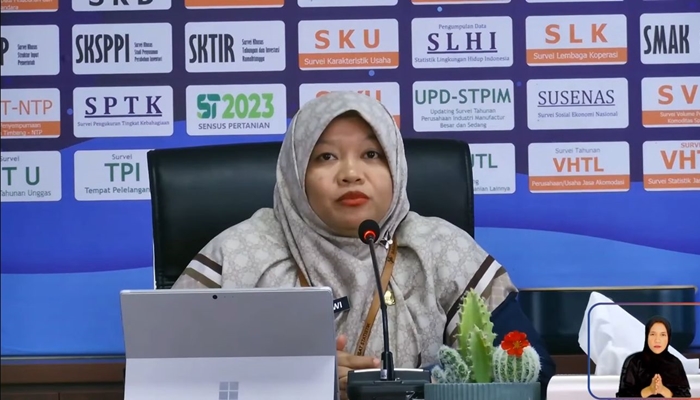 Plt. Kepala BPS Provinsi Gorontalo, Dwi Alwi Astuti. [foto:ist/bps]