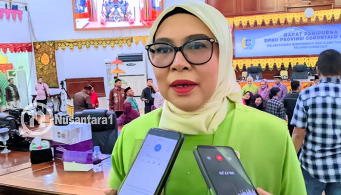 Anggota DPRD Provinsi Gorontalo, Femmy Udoki. [foto:juna/nusantara1]