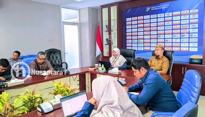 Rilis Berita Resmi oleh BPS Provinsi Gorontalo. [foto:juna/nusantara1]