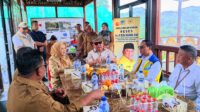 Wakil Gubernur Gorontalo, Idah Syahidah Rusli Habibie saat berada di lokasi pembangunan Bendungan Bulango Ulu, Senin 5 Januari 2025 [foto:juna/nusantara1]
