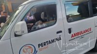 Ketua DPD Partai Golkar Gorontalo yang juga Wakil Gubernur Gorontalo, Idah Syahidah saat melakukan test drive [foto:nusantara1]