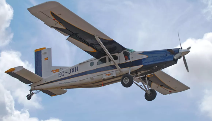 Pesawat Cessna PK-SNR Smart Air ditembak di Bandara Koroway Batu, Boven Digoel, Papua Selatan [foto:dok/fin.co.id]