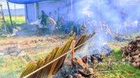 Warga Yosonegoro produksi nasi bulu. [foto:juna/nusantara1]