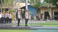 Apel yang dipimpin oleh Kapolda Gorontalo Irjen Pol Drs. Widodo [foto:dok/humas]