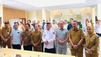 Ketua DPRD Kabupaten Gorontalo, Zulfikar Usira saat menghadiri Rekrutmen Konsultan Pendamping PLUT-KUMKM Kabupaten Gorontalo 2026 [foto:juna/nusantara1]
