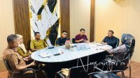 Rapat koordinasi Komisi II DPRD bersama Dinas DPMPTSP Kabupaten Gorontalo. [foto:juna/nusantara1]