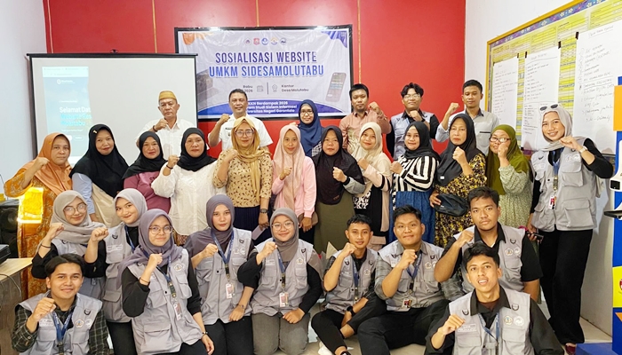 Mahasiswa KKN UNG luncurkan ‘SIDesamolutabu’ [foto:dok/KKN]