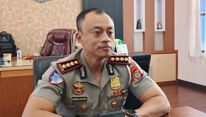 Direktur Lalu Lintas Polda Gorontalo, Kombes Pol Lukman Cahyono