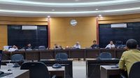 Rapat koordinasi Komisi III bersama OPD mitra kerja, membahas penajaman KUA PPAS APBD 2027, di Ruang Dulohupa. [foto:dok/nusantara1]