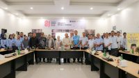 Kunjungan Reses Anggota DPR Ri, Rusli Habibie ke PLN Nusantara Power Unit Pembangkitan Gorontalo yang dilaksanakan di Aula Saronde. [foto:dok/pln]