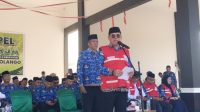 Sekda Bone Bolango, Iwan Mustapa saat memimpin apel kerja di Alun-Alun Bone Bolango, Senin 21 September 2026. [foto:dok/kominfo]