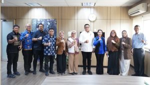 Pimpinan DPRD Provinsi Gorontalo bersama komisi gabungan, melakukan kunjungan ke Bapanas. [foto:dok/humas]