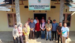 Monitoring Komisi I DPRD Provinsi Gorontalo di Desa Dulamayo Barat. [foto:dok/pendamping]