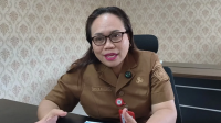 Kadis Lingkungan Hidup Sangihe, Christine Makagansa. [foto:dok/ist]