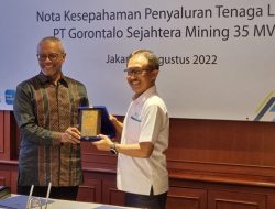 Penandatanganan MoU yang berlangsung di Jakarta, Senin (8/8/2022) antara PT GSM dengan PT PLN. (Foto: Ist)