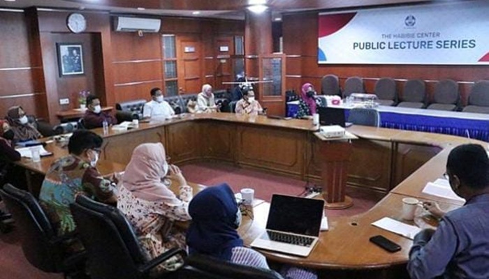 Pertemuan TP-PKK Provinsi Gorontalo bersama Direktur Eksekutif Habibie Center, M. Hasan Ansori di kantor Habibie Center, Jakarta Selatan, Selasa (23/8/2022). (Foto: Istimewa)