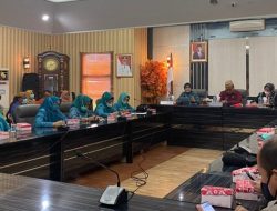 Suasana Rakor percepatan penurunan stunting di Kabupaten Gorontalo Utara, Kamis (18/8/2022). (Foto: Istimewa)