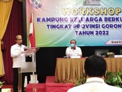 Suasana penyelenggaraan workshop pengelolaan Kampung Keluarga Berkualitas (KB) di Hotel Grand Q, Rabu (10/8/2022). (Foto : Istimewa)