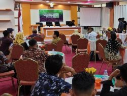 Suasana workshop terkait promosi wisata yang digelar oleh Disparbud Boalemo. (Foto : Istimewa)