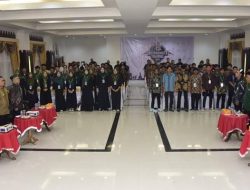 Suasana pembukaan kegiatan Intermediate Training Latihan Kader II Tingkat Nasional tahun 2022 di aula rumah jabatan Gubernur Gorontalo, Kamis (17/11/2022). (Foto:Ist/Diskominfotik)