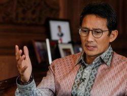 Menteri Pariwisata dan Ekonomi Kreatif, Sandiaga Uno