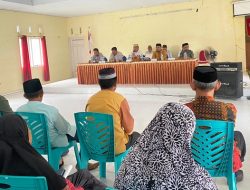 Kabgor 10 Wakil Bupati Gorontalo, Hendra saat melakukan konsolidasi di tingkat kecamatan, Jumat (20/1/2023). (Foto: Ist)
