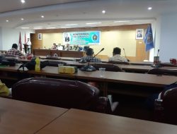 Suasana pembukaan Konferensi PWI Gorontalo, Selasa (24/01/2023). (Foto:Ist)