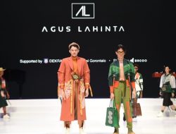 Hasil karya desainer Gorontalo, Agus Lahinta tampil di Runway IFW 2023. (Foto: Ist/diskominfotik gorontalo)