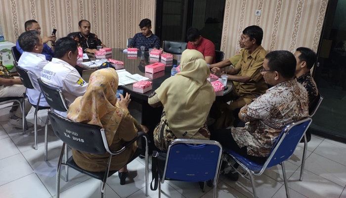 Rapat kerja Komisi I DPRD Kabupaten Gorontalo bersama instansi terkait. (Foto:Ist)