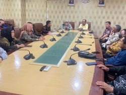 Komisi l saat rapat koordinasi dengan Kementerian Pertanian, Direktorat Pupuk dan Pestisida, Senin (13/2). (Foto:Ist)