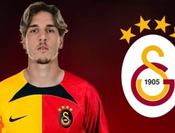 Nicolo Zaniolo dengan kostum Galatasaray. (Foto: Ist)