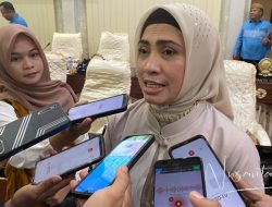 Anggota DPRD Provinsi Gorontalo dari Dapil Kota Gorontalo, Meyke Camaru saat diminta tanggapannya terkait pembangunan di daerah ini. (Foto: Nusantara1)