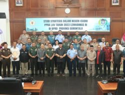 Lemhanas saat berkunjung ke DPRD Provinsi Gorontalo. (Foto: Ist)