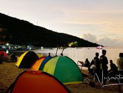 Suasana Pantai Kaisomaru, Leato Selatan menjelang pagi. (Foto: Nusantara1)